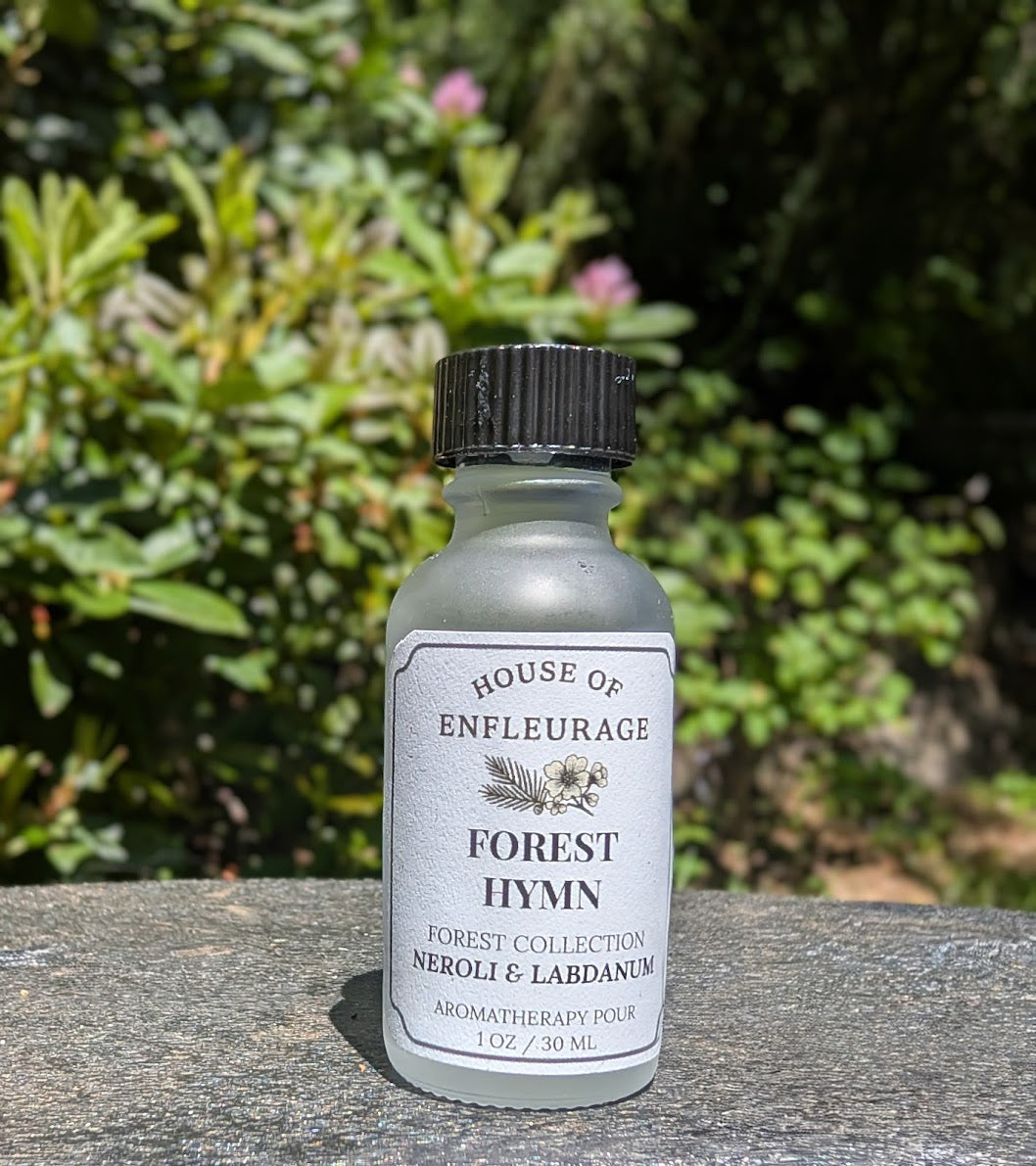 Forest Aromatherapy Pour Set – 5 Wildcrafted Essential Oil Blends (1 oz each)