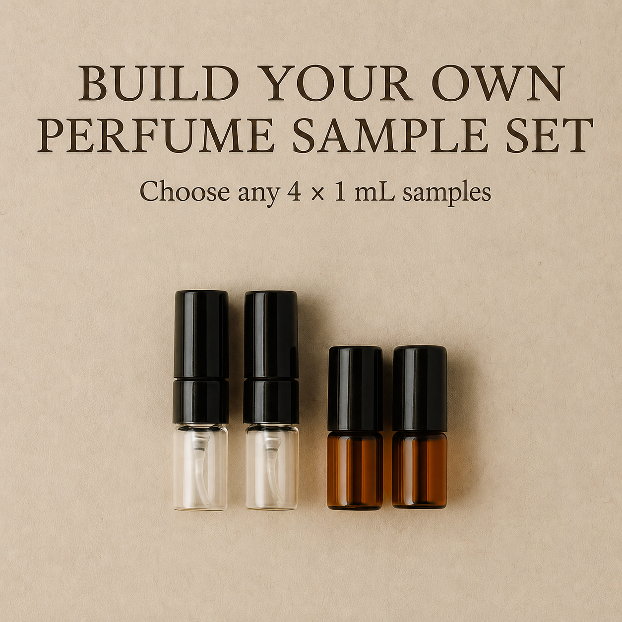 Build Your Own Botanical Perfume Sample Set